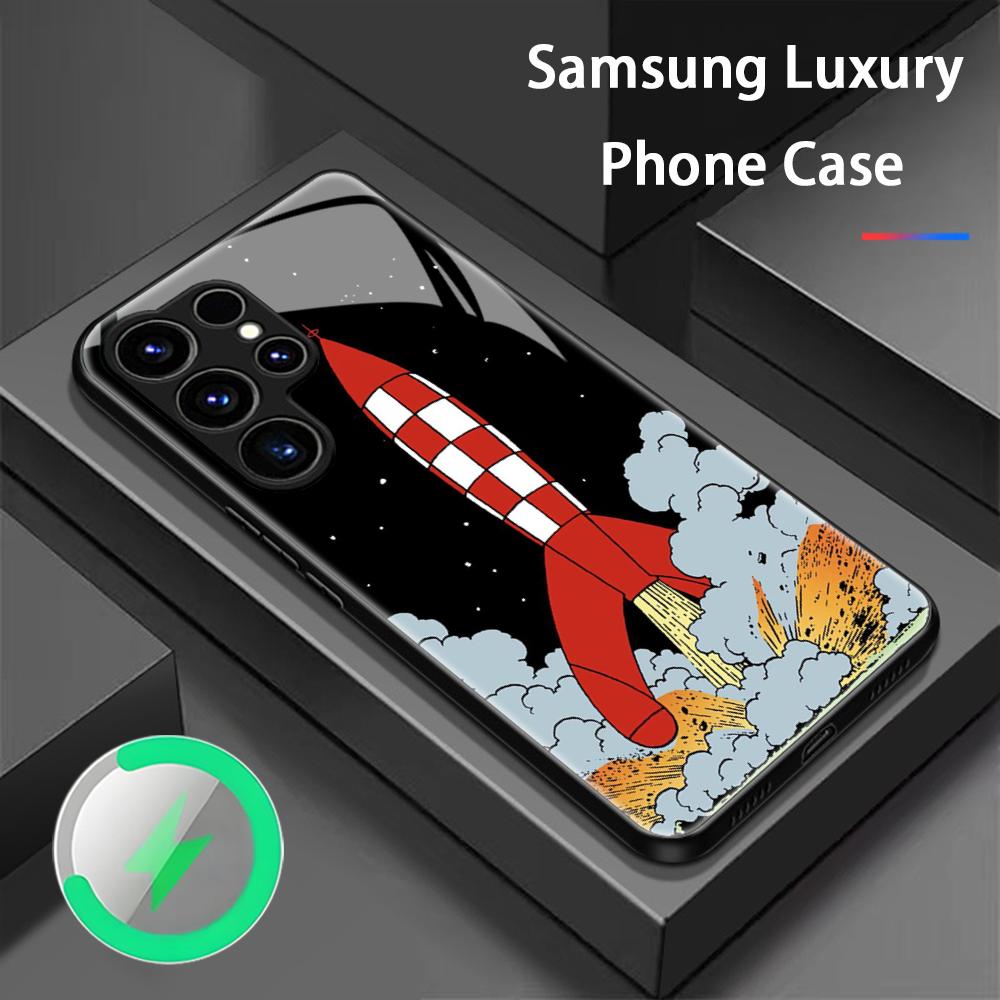 Magnetic Phone Case - Classic cartoon adventures tintin fashion Phone