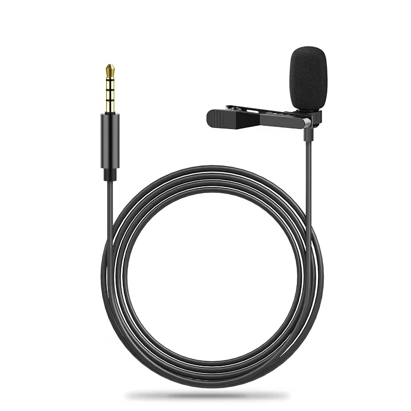 Type C Adapter - Portable 1.5m Lavalier Mini Microphone Condenser