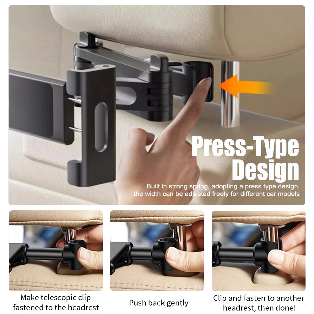 Phone Accessories Baby - Foldable Car Phone Holder Back Seat