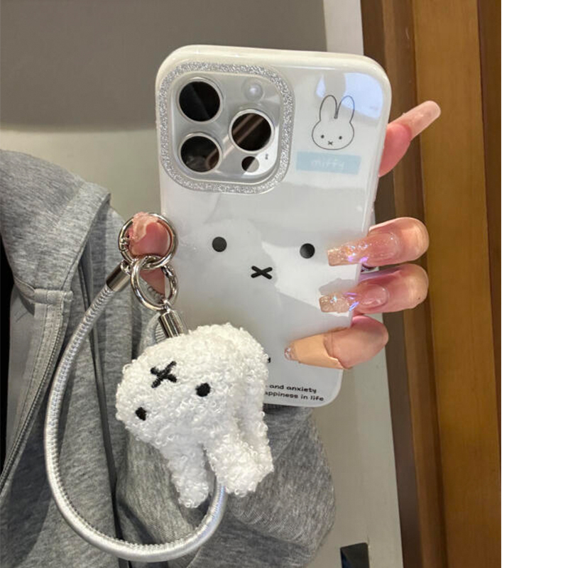 Phone Accessories Background - Miffy Rabbit Phone Case with Cute