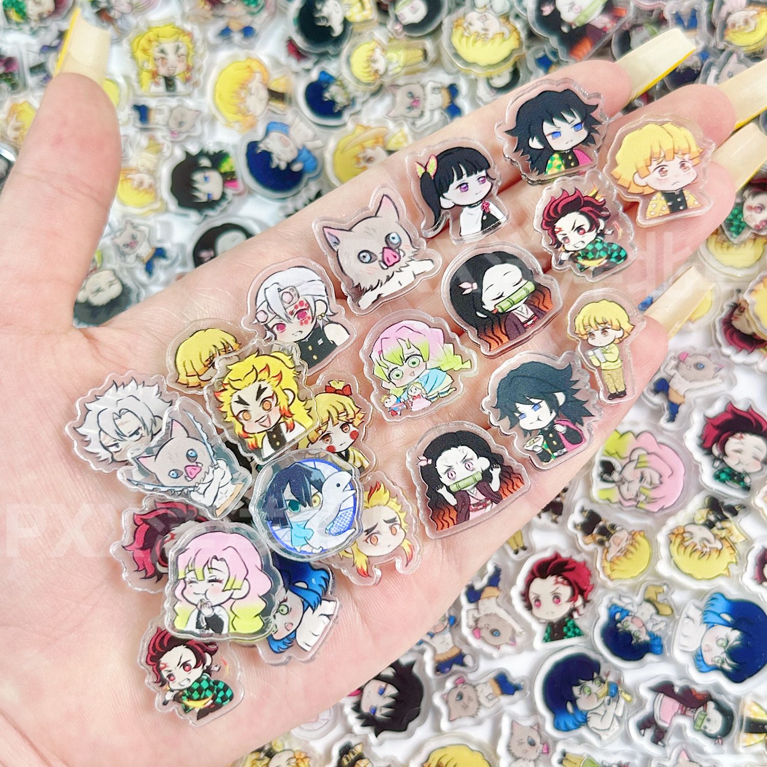 50/100Pcs 1/2cm Mini Demon Sla - Phone Accessories Diy review and price