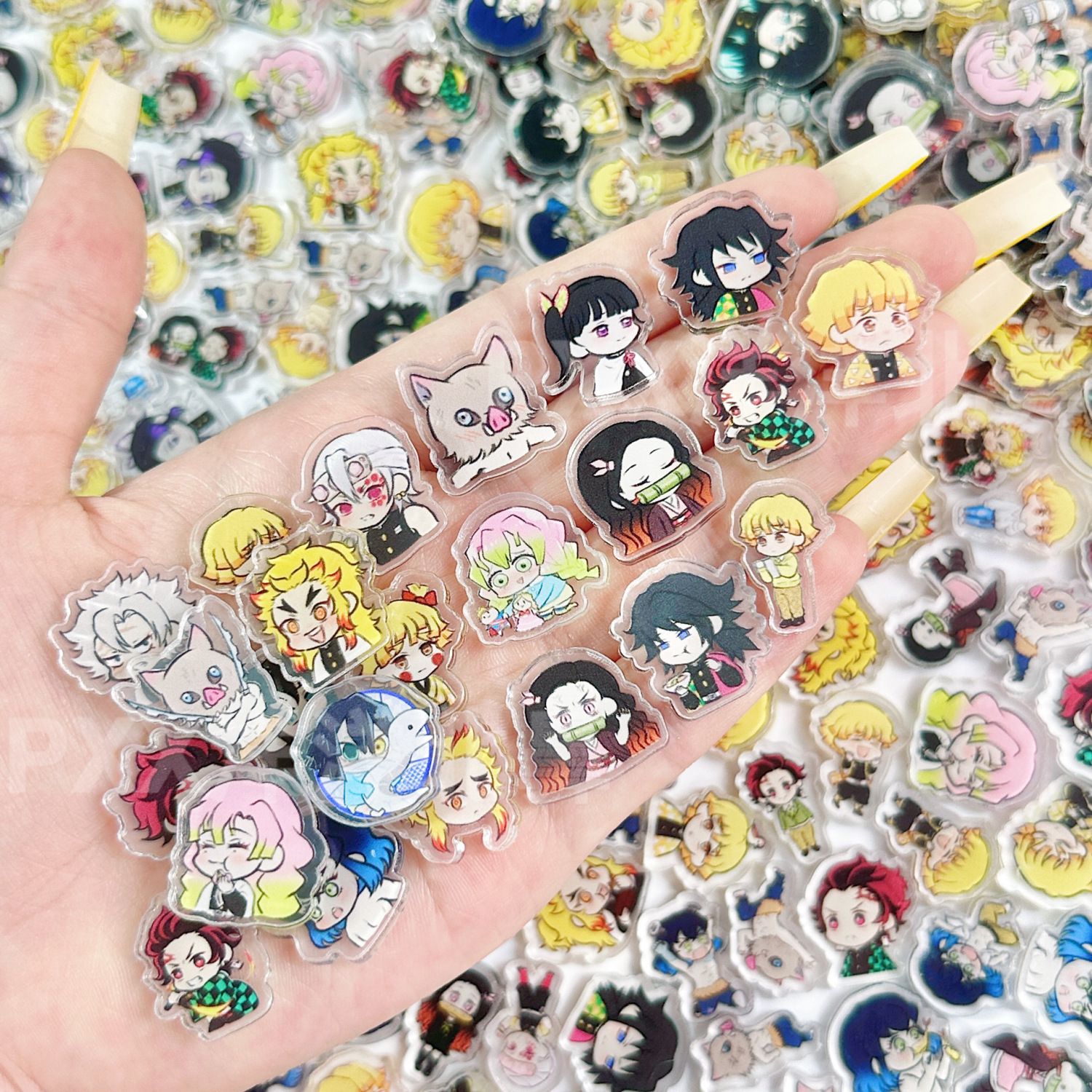 50/100Pcs 1/2cm Mini Demon Sla - Phone Accessories Diy review and price
