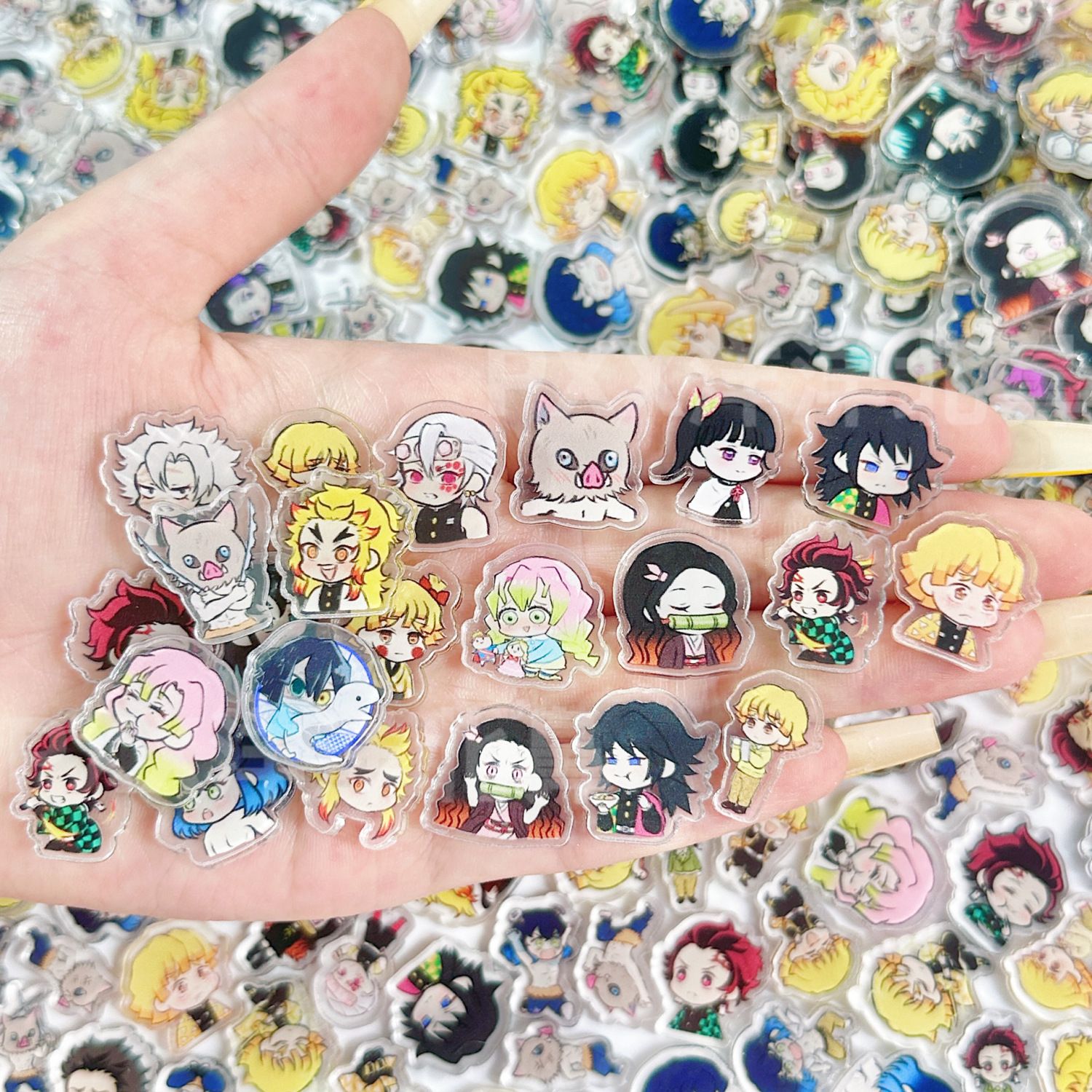 50/100Pcs 1/2cm Mini Demon Sla - Phone Accessories Diy review and price