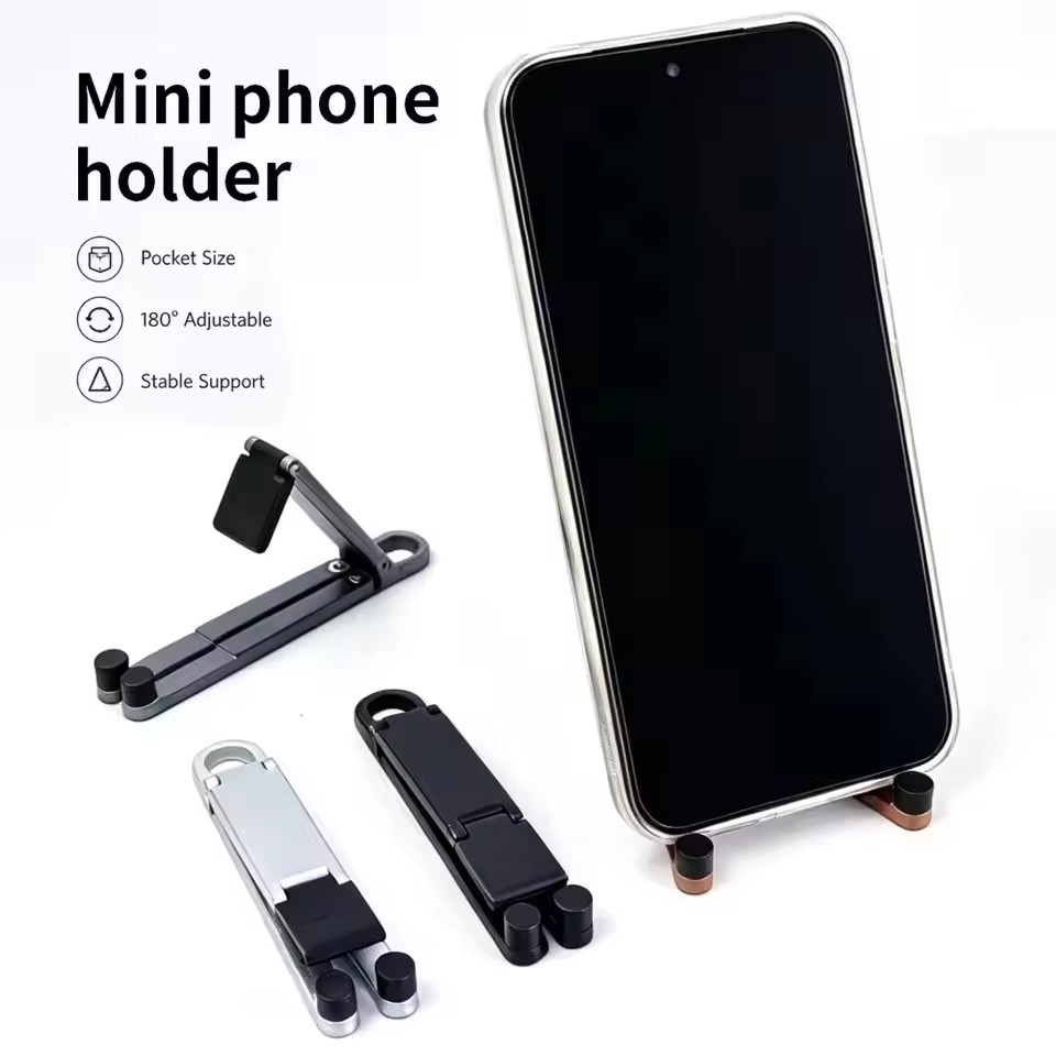 Foldable Keychain Phone Stand  - Phone Accessories Keychain review and price