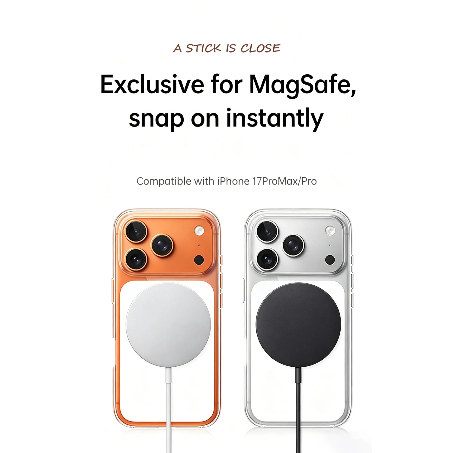 Magnetic Clear Case for iPhone - Yellow Phone Accessories review and price