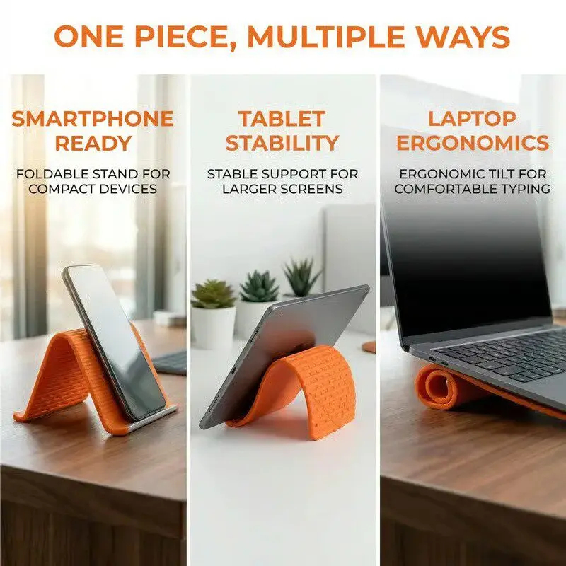 Silicone Foldable Phone Stand  - Phone Accessories Diy review and price