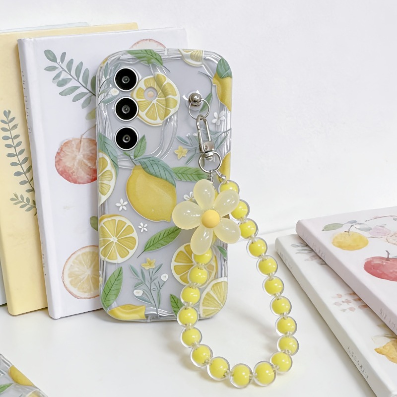 Yellow Lemon Flower Lanyard Ph - Yellow Phone Accessories review and price