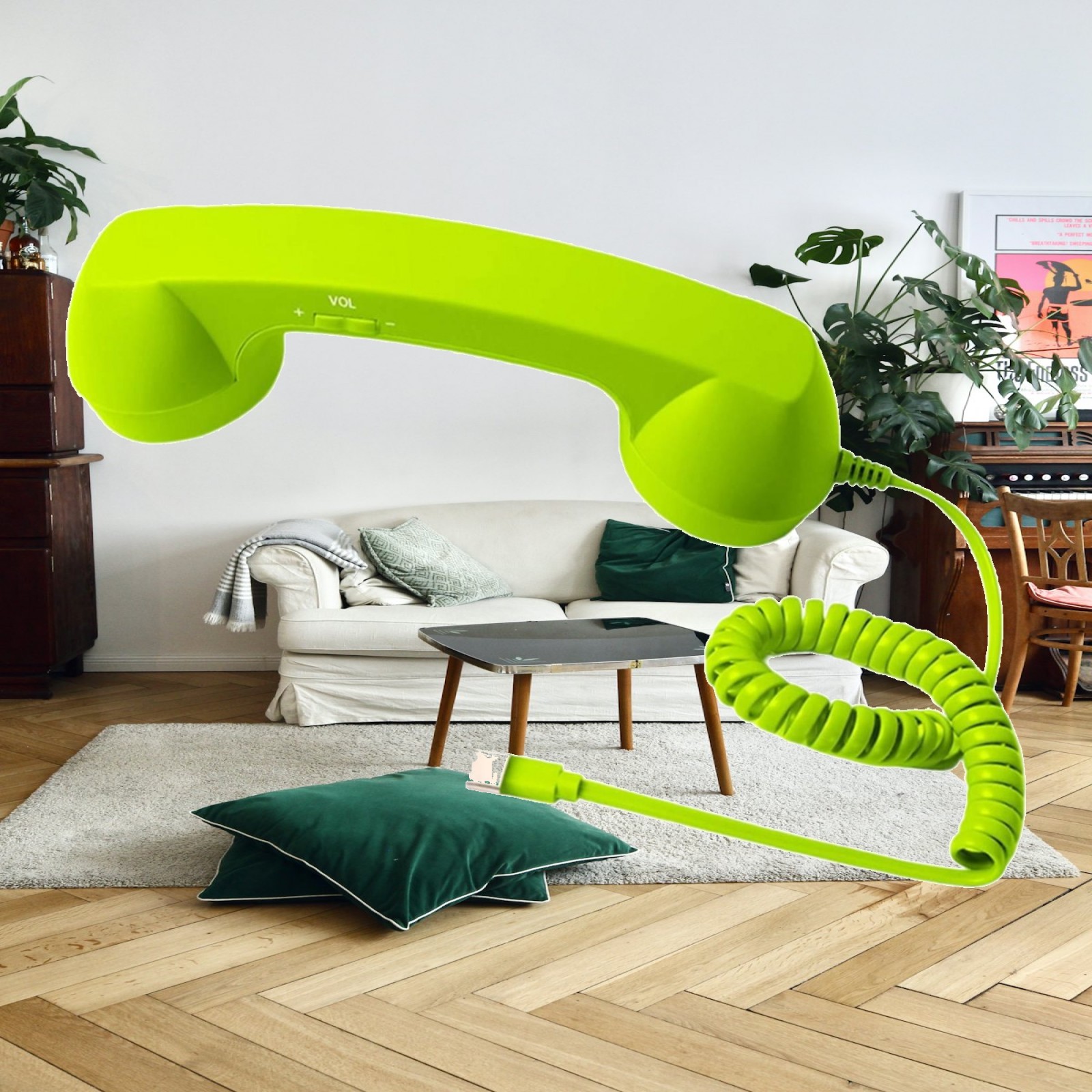 Retro Cell Phone Handset Plast - Retro Handset Phone review and price