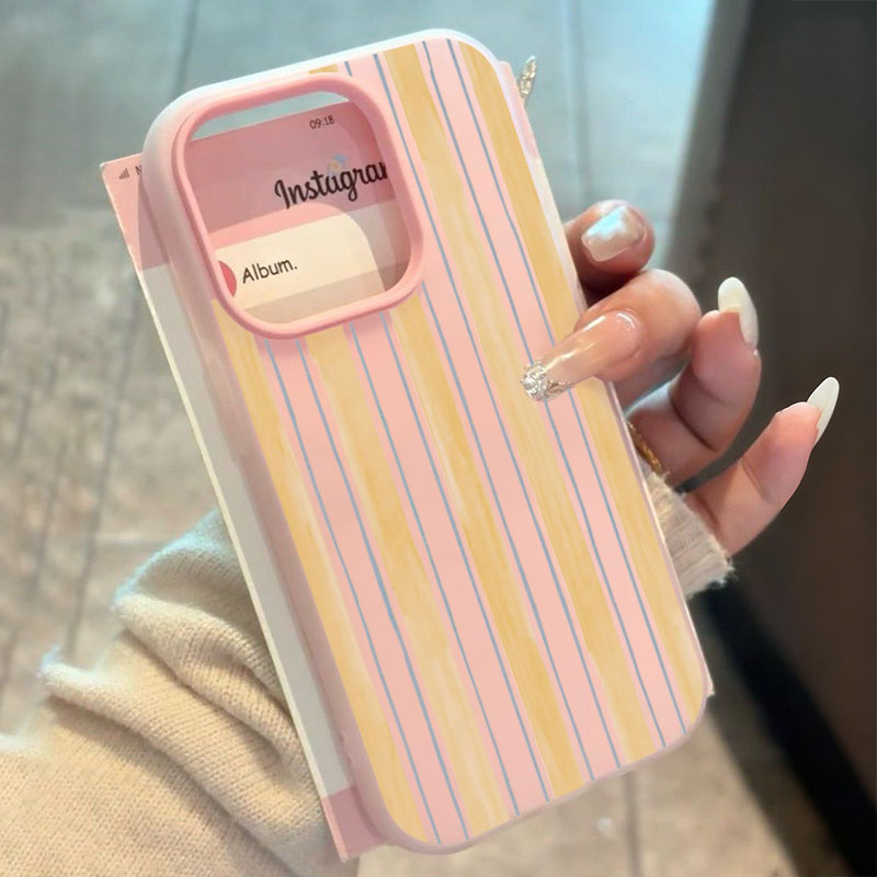 Stylish Yellow Striped Phone C - Yellow Phone Accessories review and price