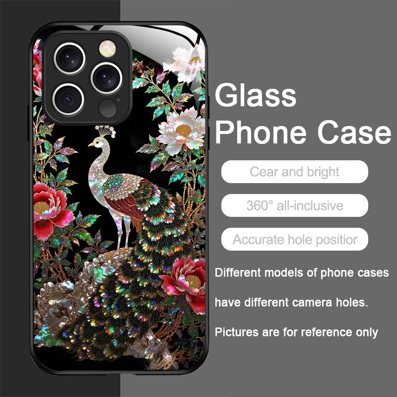 Stylish Horses Marble Texture  - Tempered Glass Screen review and price