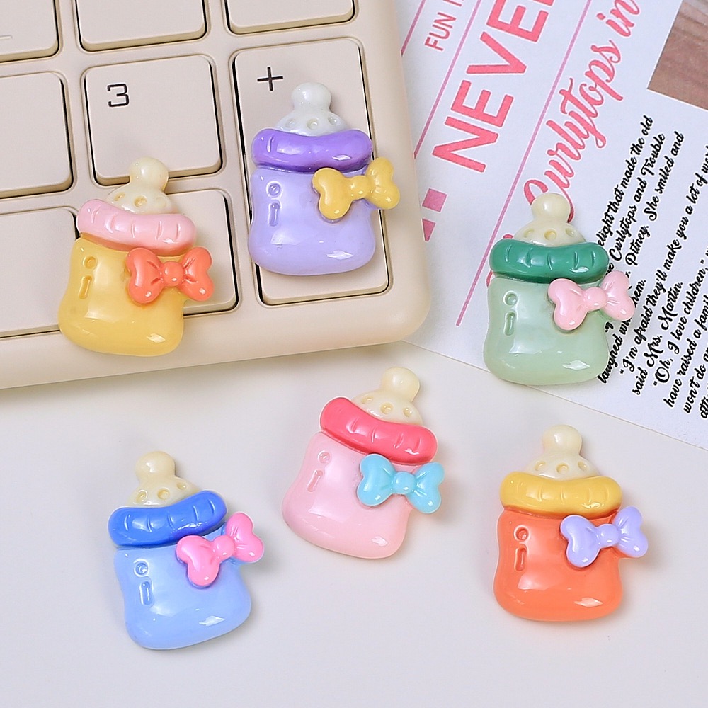 10pcs Cute Baby Feeding Bottle - Phone Accessories Baby review and price