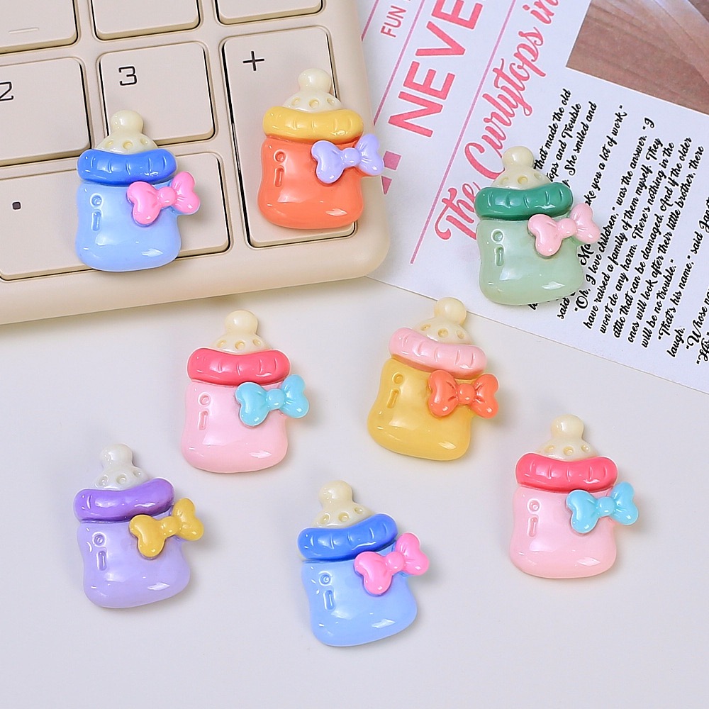 10pcs Cute Baby Feeding Bottle - Phone Accessories Baby review and price