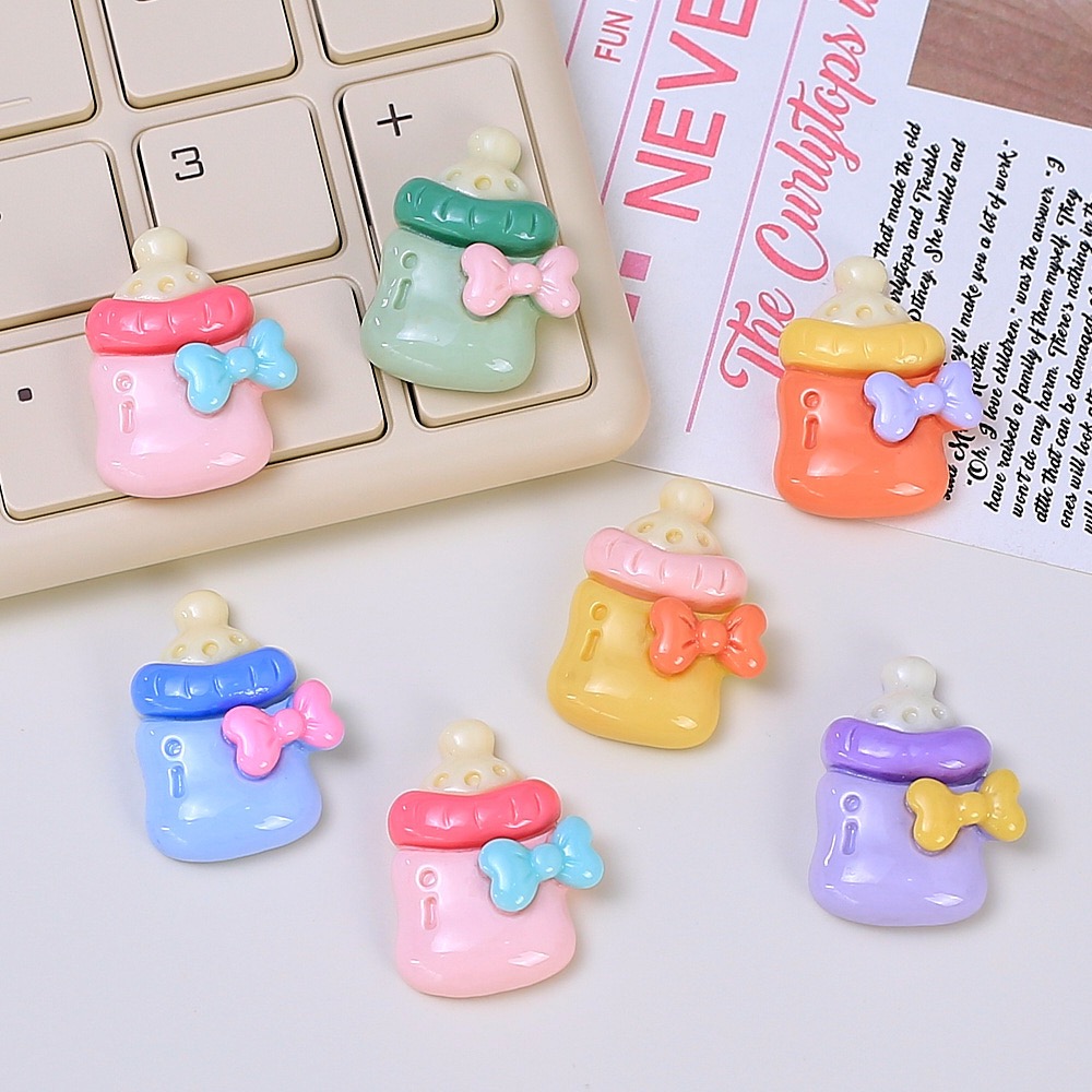 10pcs Cute Baby Feeding Bottle - Phone Accessories Baby review and price