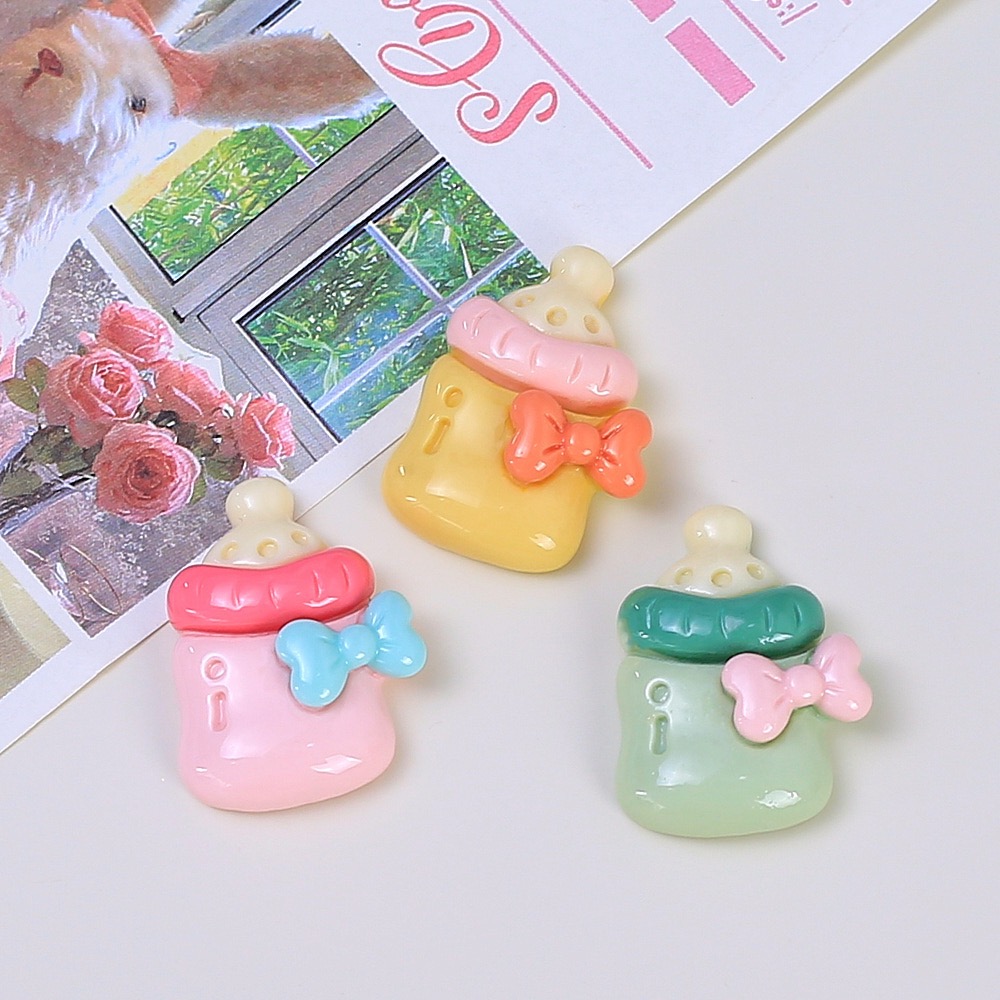 10pcs Cute Baby Feeding Bottle - Phone Accessories Baby review and price