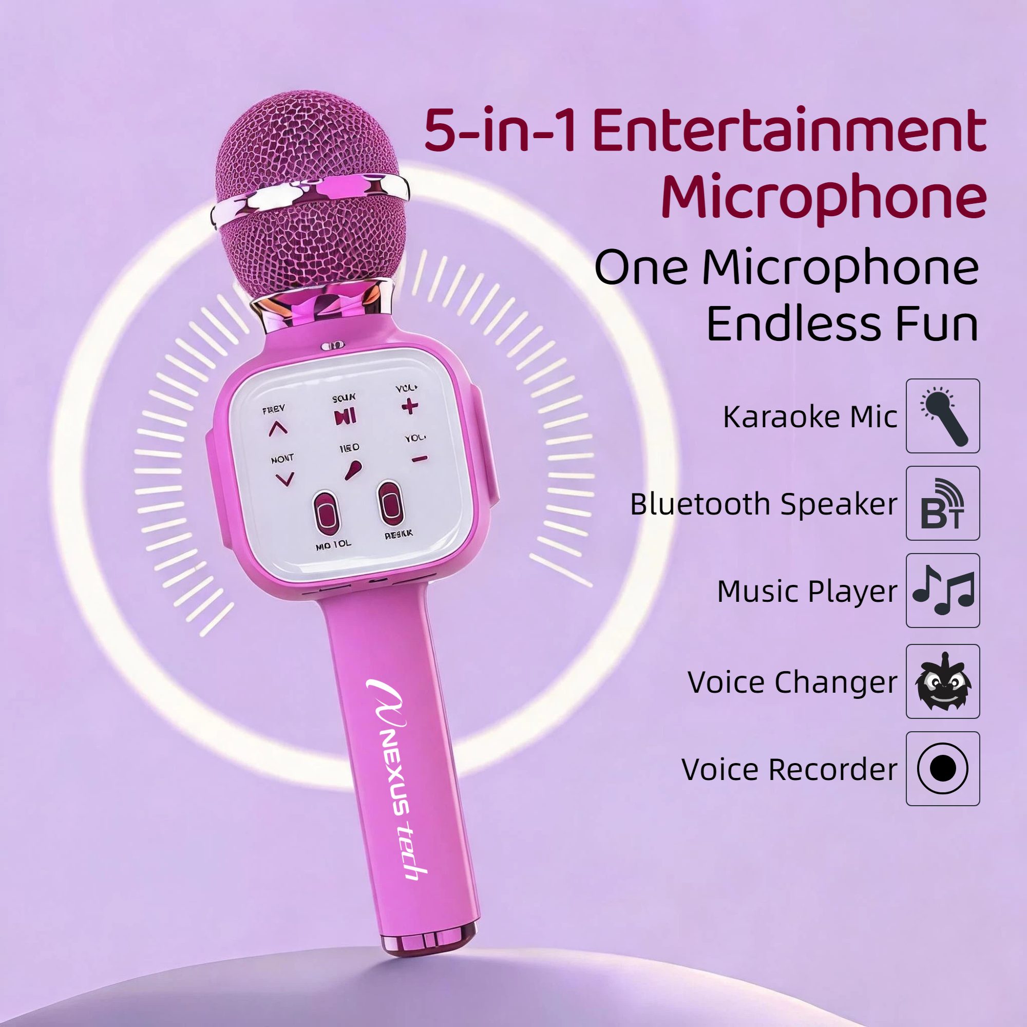 Wireless Bluetooth 5.2 Karaoke - Type C Adapter review and price