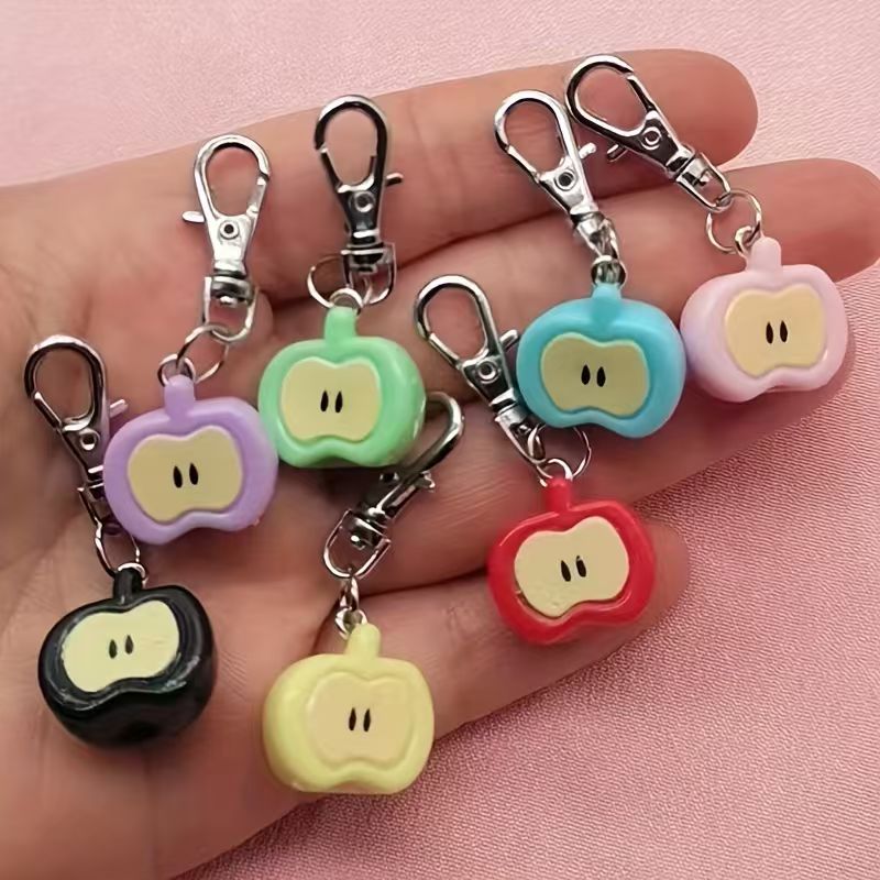 7pcs resin simulated Apple key - Phone Accessories Keychain review and price