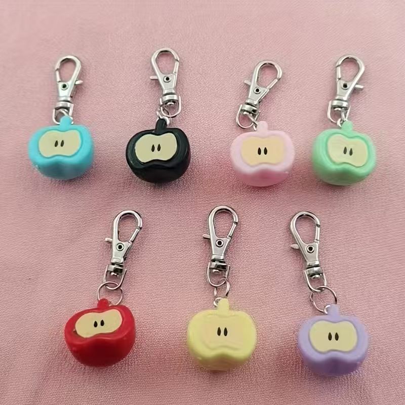 7pcs resin simulated Apple key - Phone Accessories Keychain review and price
