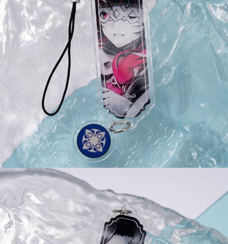 8pcs Anime Keychain Genshin Im - Phone Accessories Keychain review and price