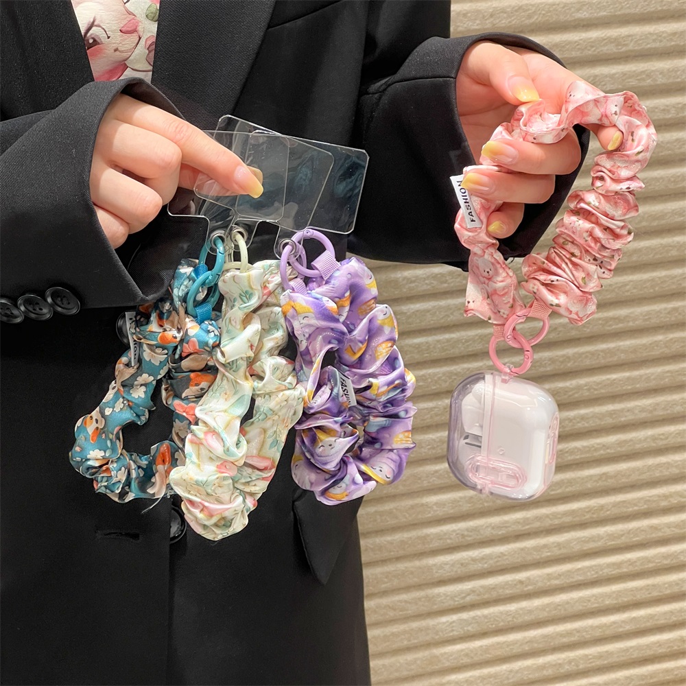 Women Silk Satin Scrunchies Un - Phone Accessories Keychain review and price