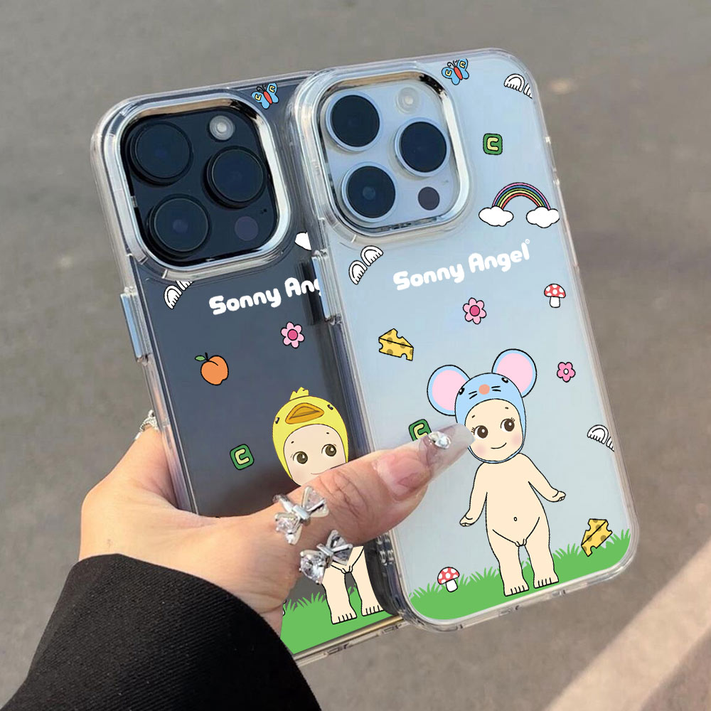 Cartoon Cute Phone Case For iP - Phone Accessories Like Sonny Angel review and price