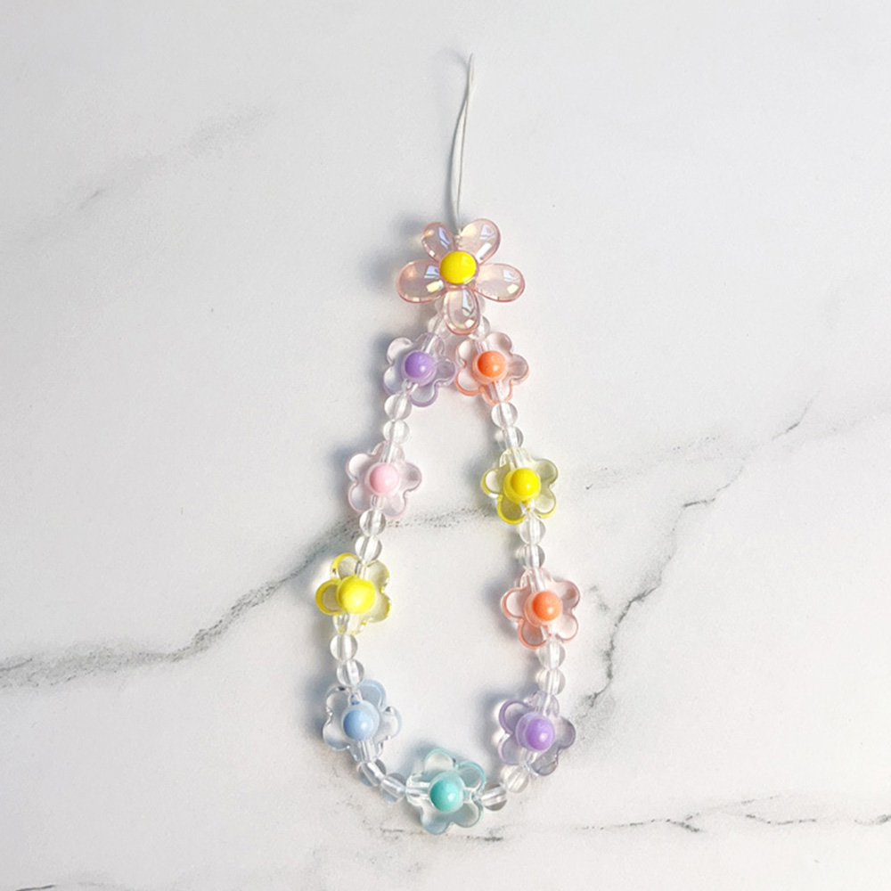 Colorful Sun Flower Beads Mobi - Phone Accessories Keychain review and price