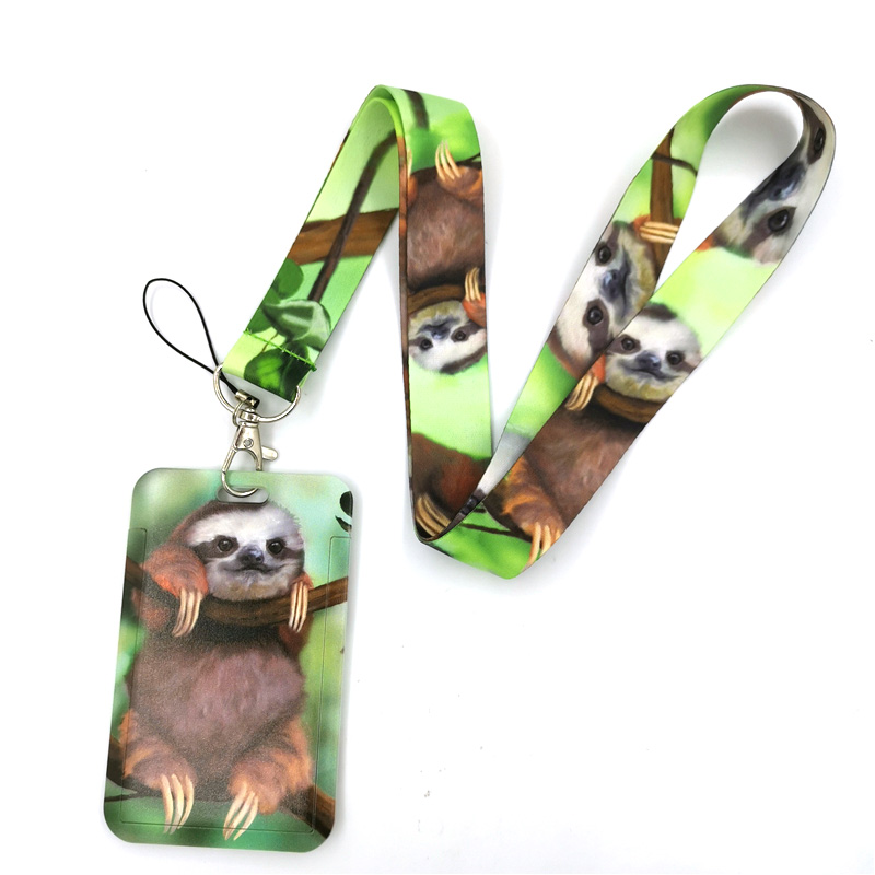 Real Animal Sloth Anime Lanyar - Neck Hanging Phone Holder review and price