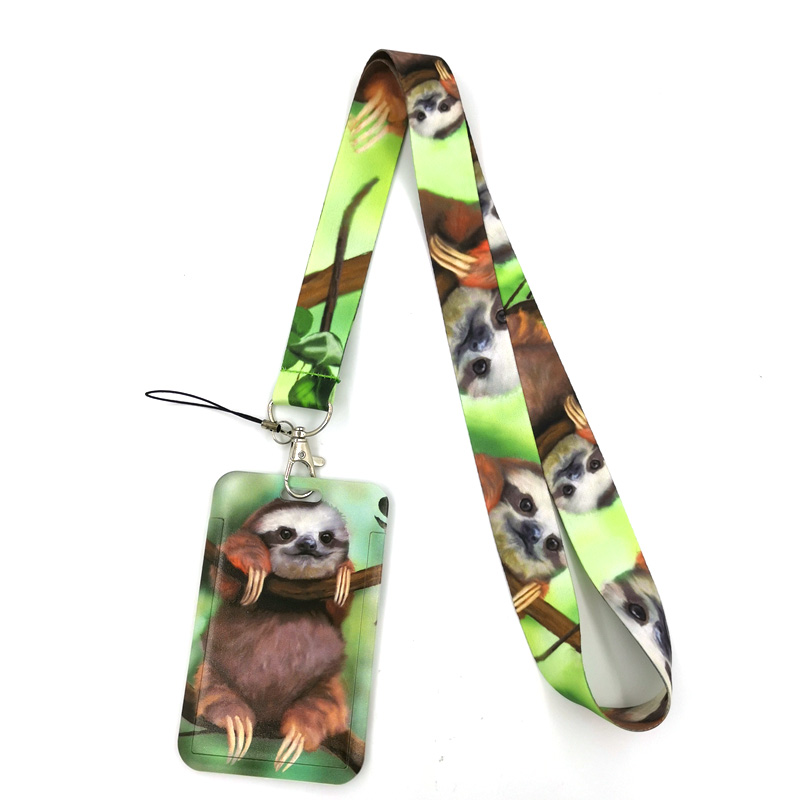 Real Animal Sloth Anime Lanyar - Neck Hanging Phone Holder review and price