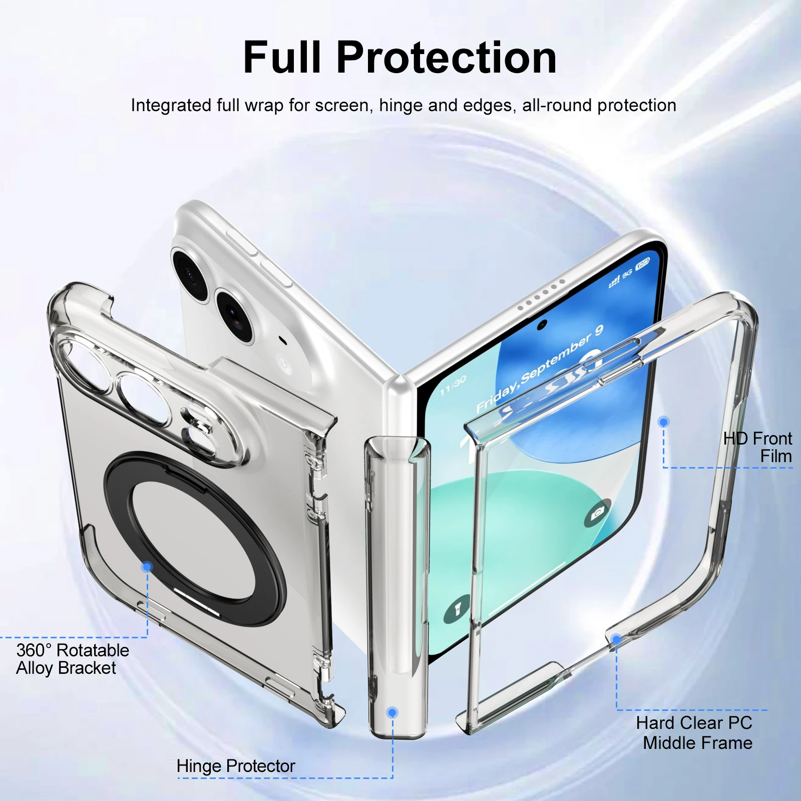 360 Degree Rotating Bracket Ma - Tempered Glass Screen review and price