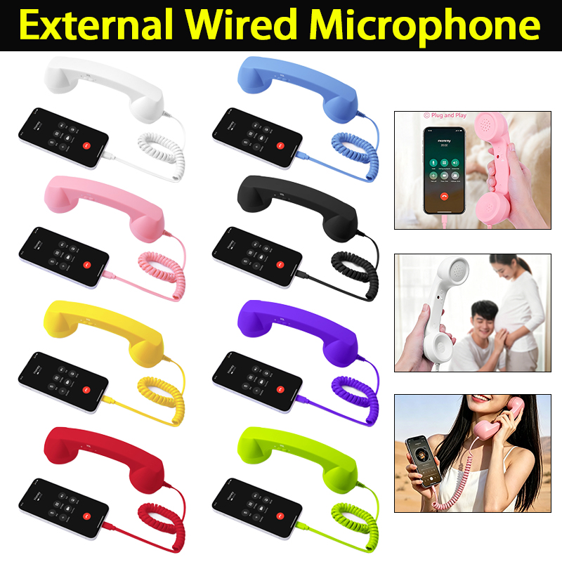 3.5 mm / Type-C Retro Mobile P - Retro Handset Phone review and price