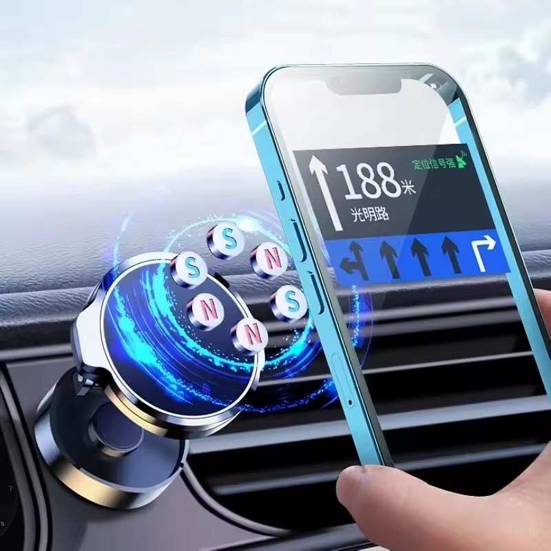 Round Folding Magnetic Car Hol - Car Mount Phone review and price