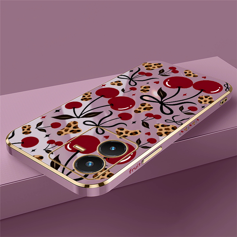 Print Cherry Case For Vivo V40 - Vivo V40 review and price