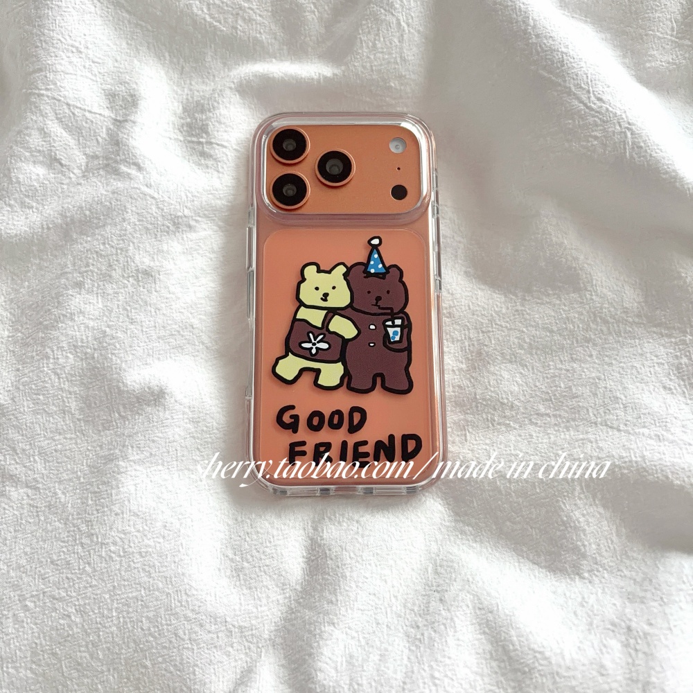 Korean Ins Cute Yellow & Brown - Yellow Phone Accessories review and price