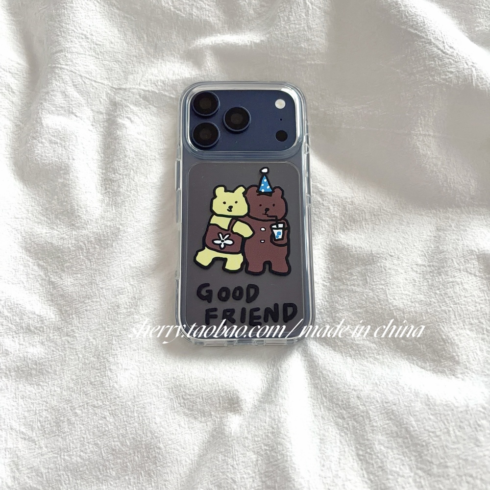 Korean Ins Cute Yellow & Brown - Yellow Phone Accessories review and price