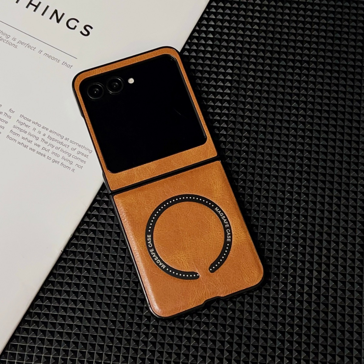 Retro Plain Vegan Leather Magn - Retro Handset Phone review and price