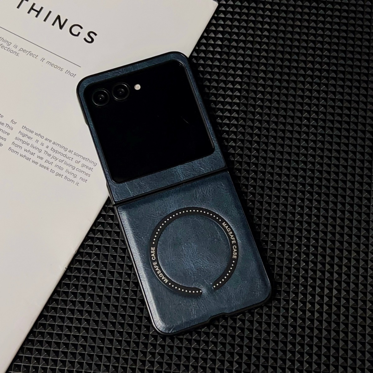 Retro Plain Vegan Leather Magn - Retro Handset Phone review and price
