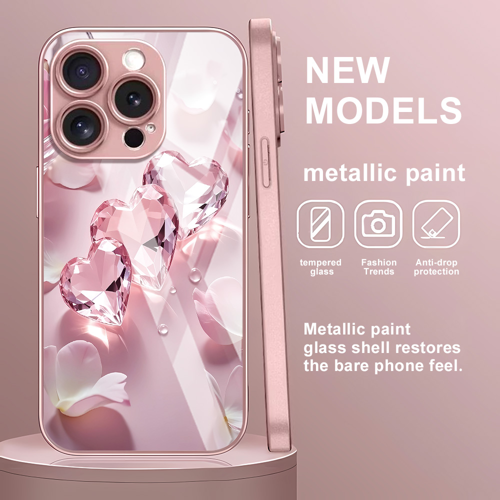 Pink Butterfly Tempered Glass  - Tempered Glass Screen review and price