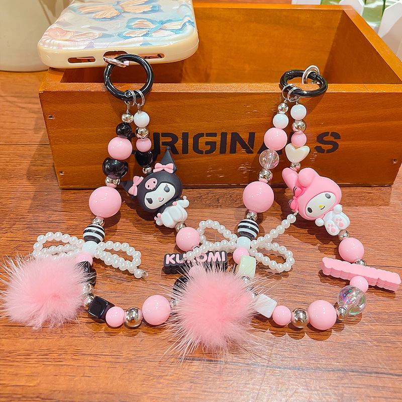 Kawaii Sanrio INS Girlish Phon - Phone Accessories Keychain review and price
